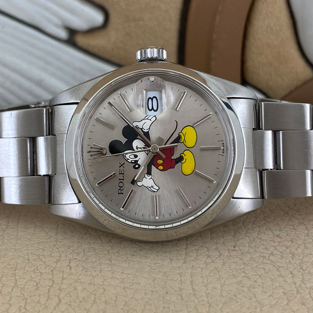 Rolex Date Quadrante Aftermarket Topolino Mickey Mouse